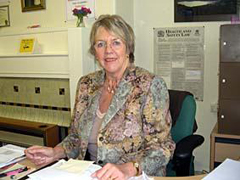 Hazel in Hazel Grove reception